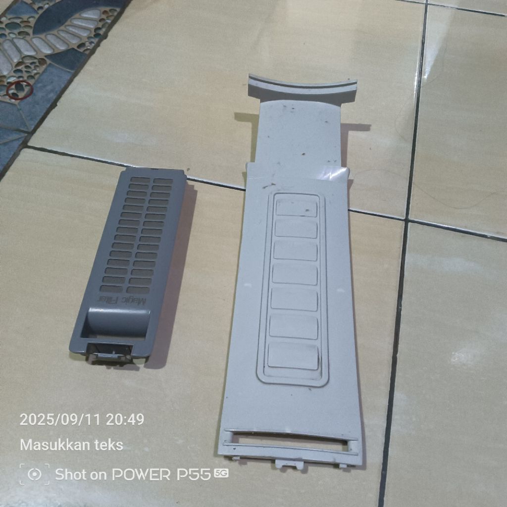2pcs filter mesin cuci Samsung 8kg wa80v4 bekas