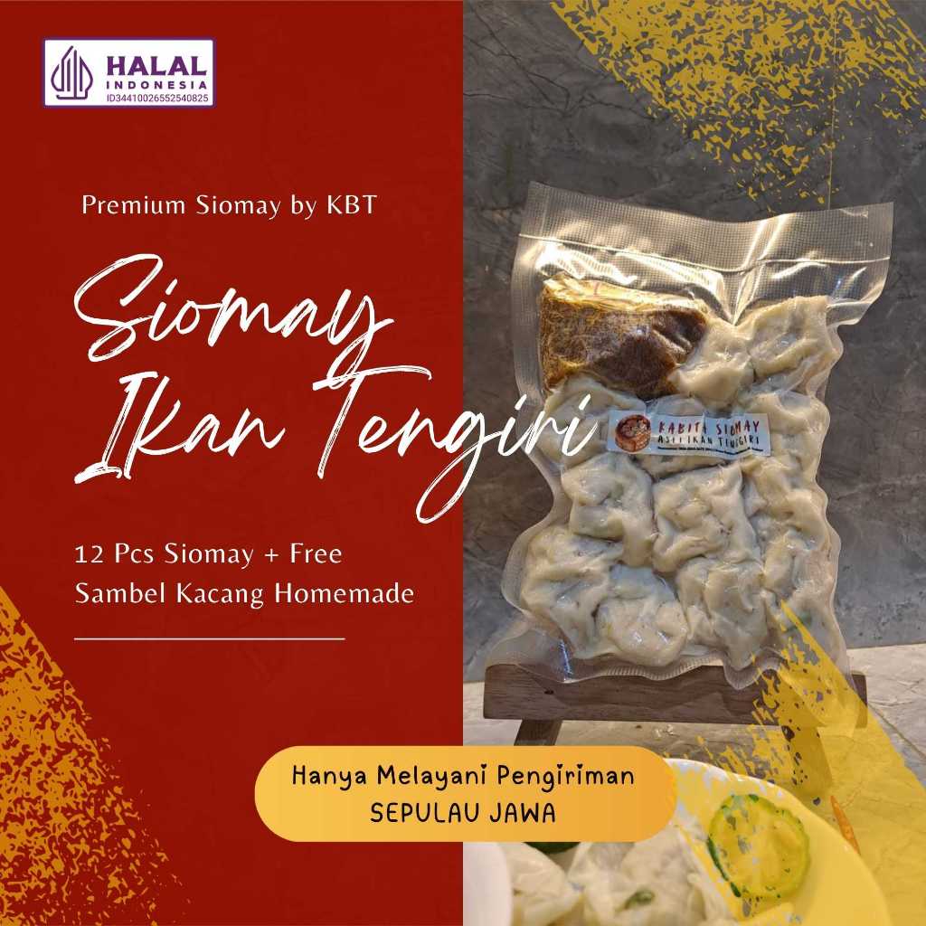 

Frozen Siomay Premium 12 Pcs Halal (Isi Full Daging Ikan Tenggiri) + Free Sambel Kacang Homemade