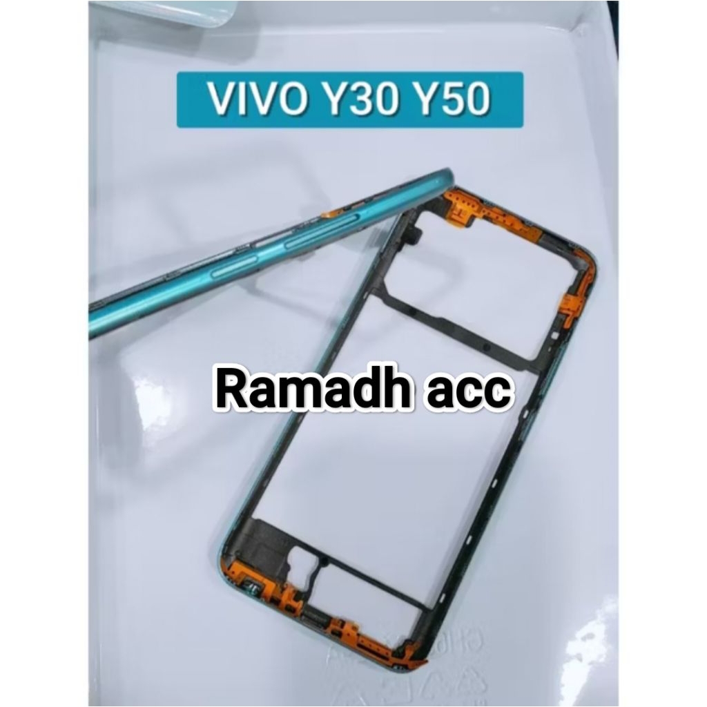 Midle Bezzel VIVO Y30/Y50 Tutup Mesin