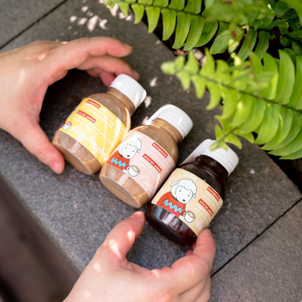 

Kopi Arabica Praktis Americano, Kopi Susu dan Kopsu Creamy - siap saji botol 100mL