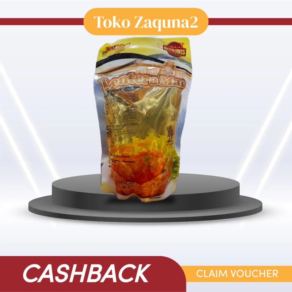 Minyak Goreng Lentera Mas 400ml Kemasan Ekonomis Promo