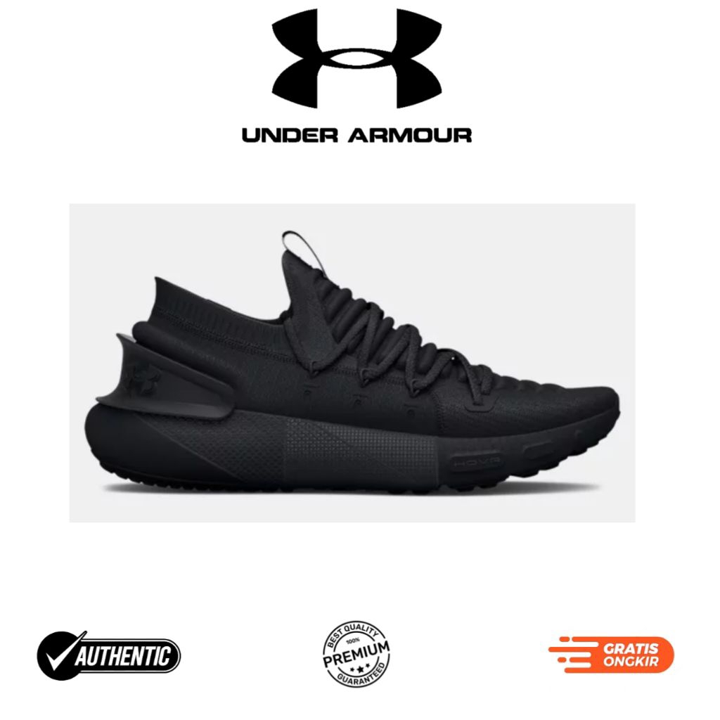 Running Under Armor HOVR Triple Black