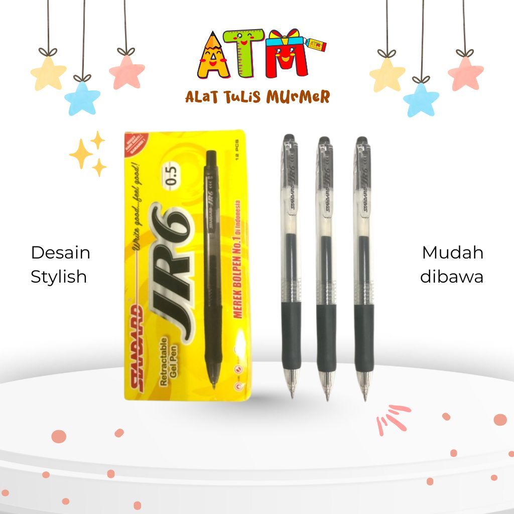 

Pulpen/Ballpoint/Standard JR6 0.5 Black