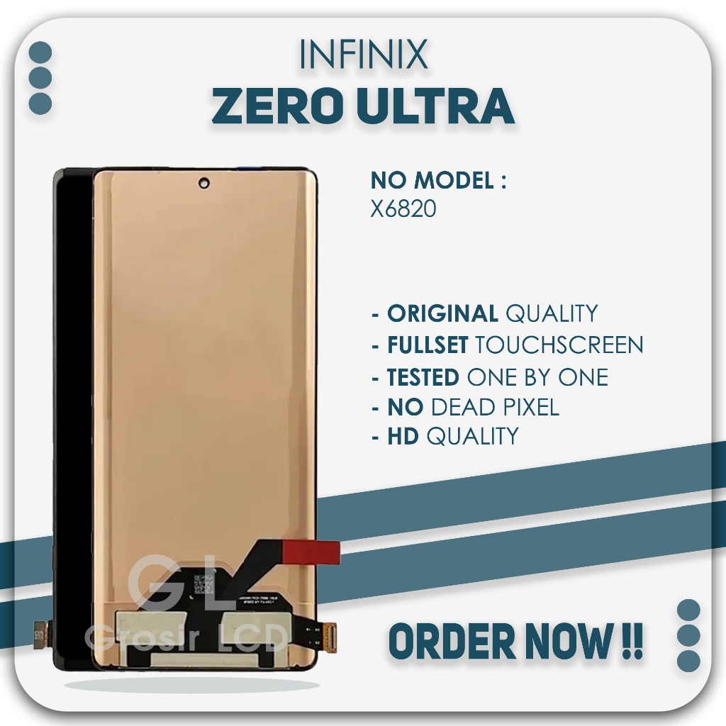 Grosir LCD Infinix Zero Ultra / X6820 - Finger Print Fullset Touchscreen