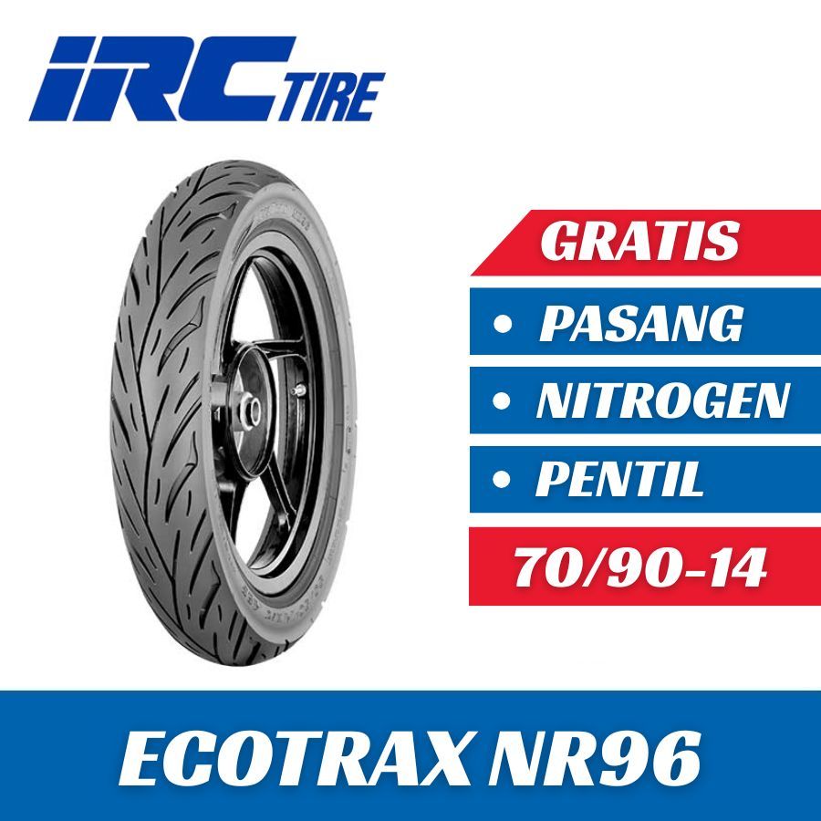 Ban Motor IRC Ring 14 IRC ECOTRAX NR96 70/90-14 Tubeless