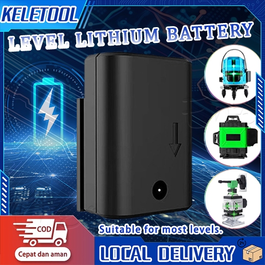 Isi ulang level laser Baterai Bundling Baterai laser berkapasitas besar Baterai lampu hijau jenis do