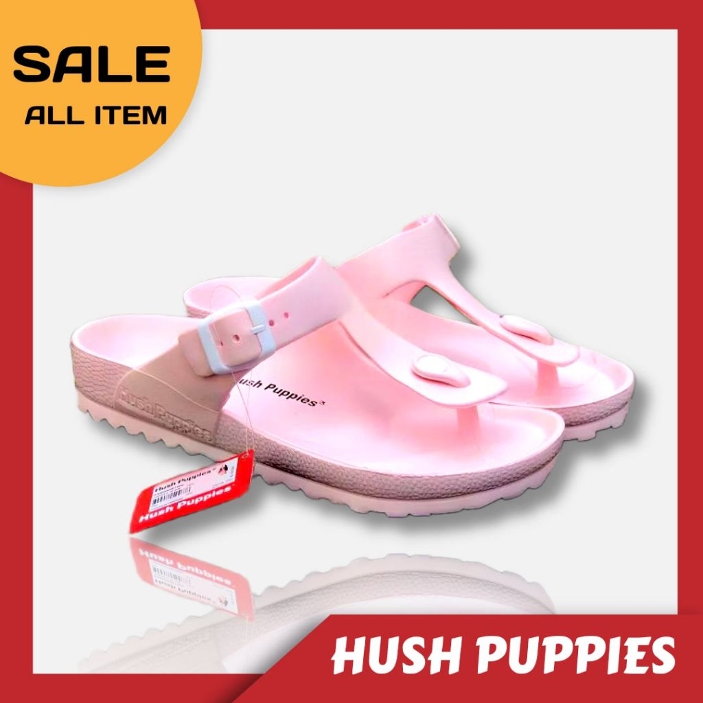 SANDAL JEPIT CASSUAL WANITA HUSH PUPPIES SANDAL JEPIT WANITA ANTI AIR SANDAL WANITA RINGAN