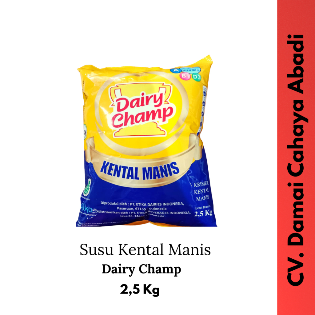 DAIRY CHAMP 2,5 KG [1 DUS 8 PCS]