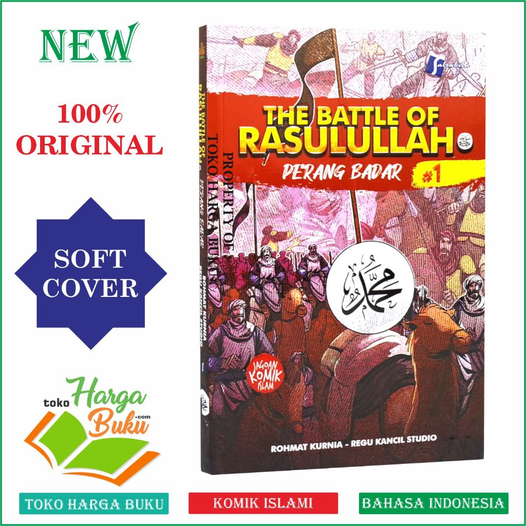 Foto The Battle of Rasulullah #1 PERANG BADAR Full Color ORIGINAL Buku Anak Islam Salsabila - Al-Kautsar