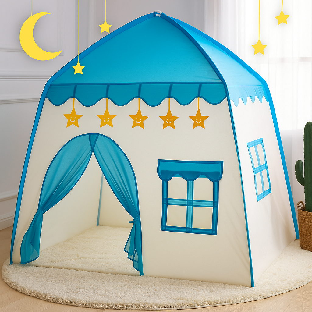 TENDA MAINAN ANAK JUMBO CASTLE PREMIUM | Rumah-Rumahan Anak Bentuk Istana Berkualitas [SNI]