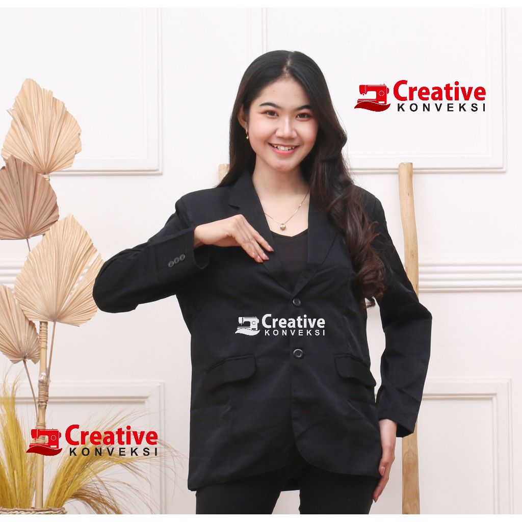 (BISA COD) Jas FORMAL HITAM POLOS / JAS Almamater Sekolah | Full puring | Jas Mahasiswa Bisa tambah 