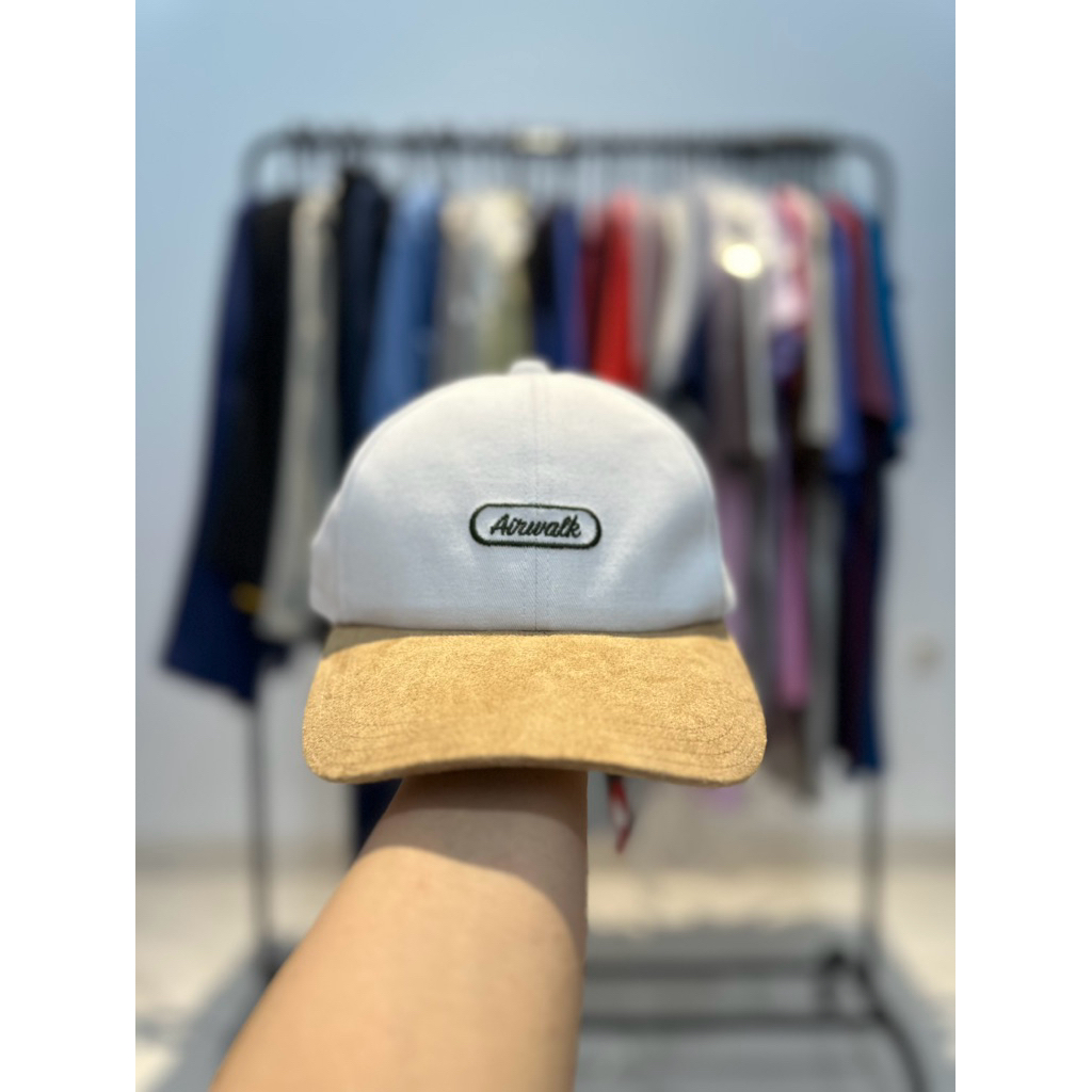 TOPI AIRWALK PRIA CREED BEIGE ORIGINAL 100% HAT AIRWALK