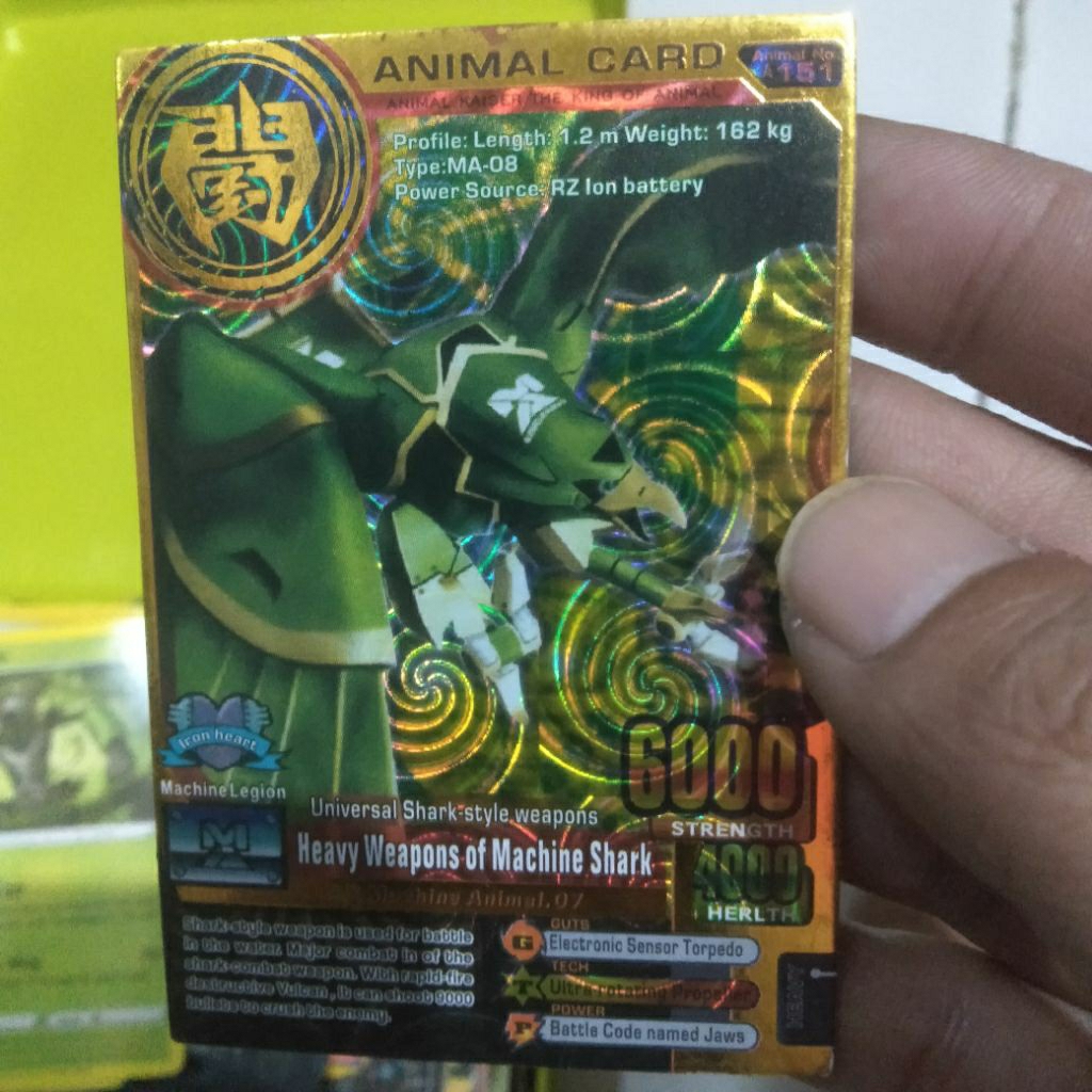 kartu animal kaiser gold