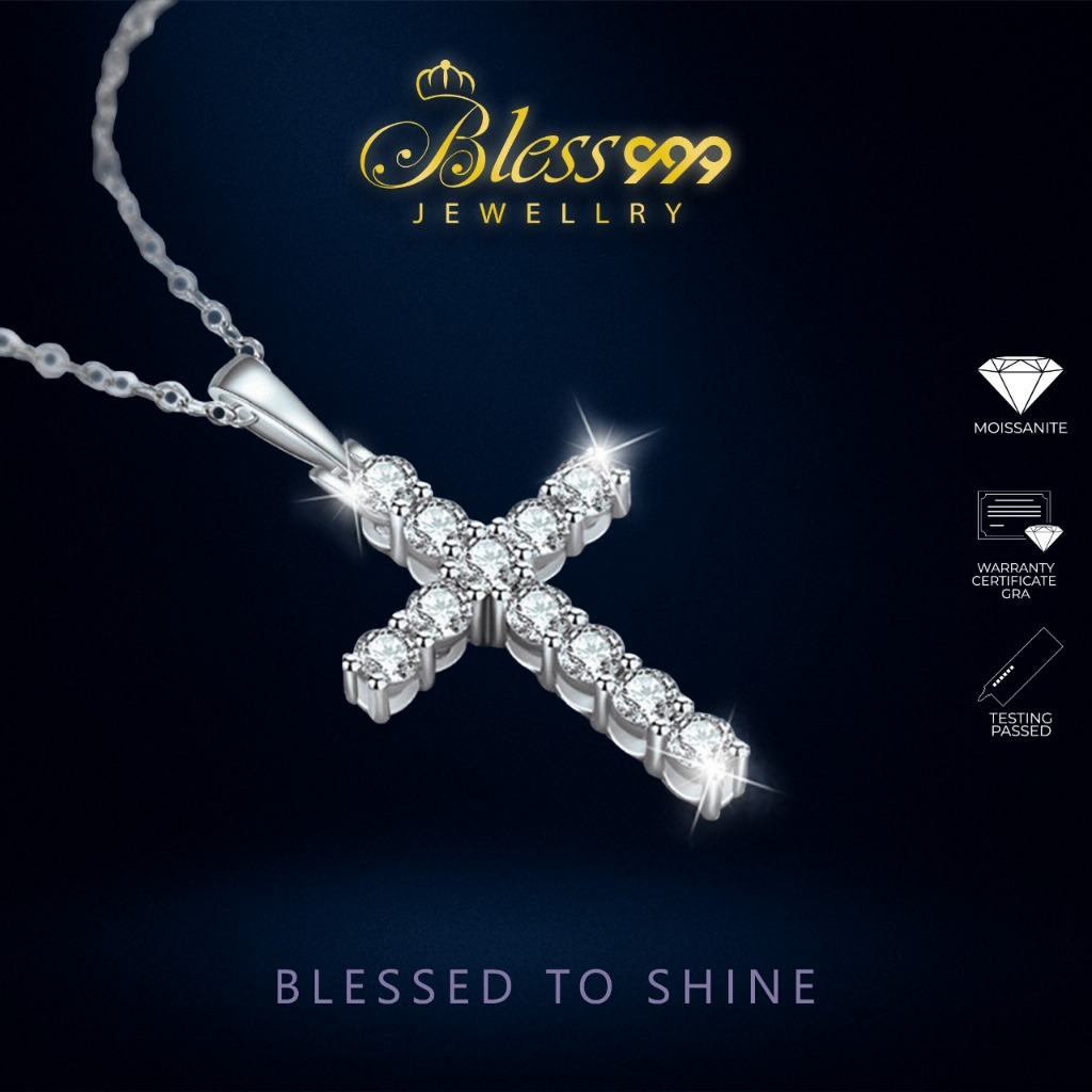 Kalung / Necklaces Holy Moissanite Sertifikat GRA original