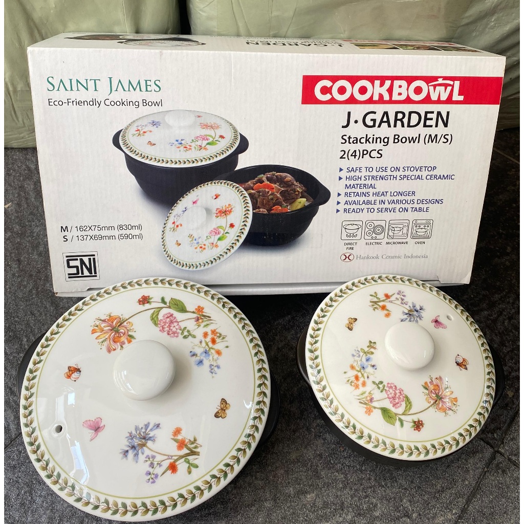 Cook Bowl / Casserole Saint James / 2 pcs / J Garden