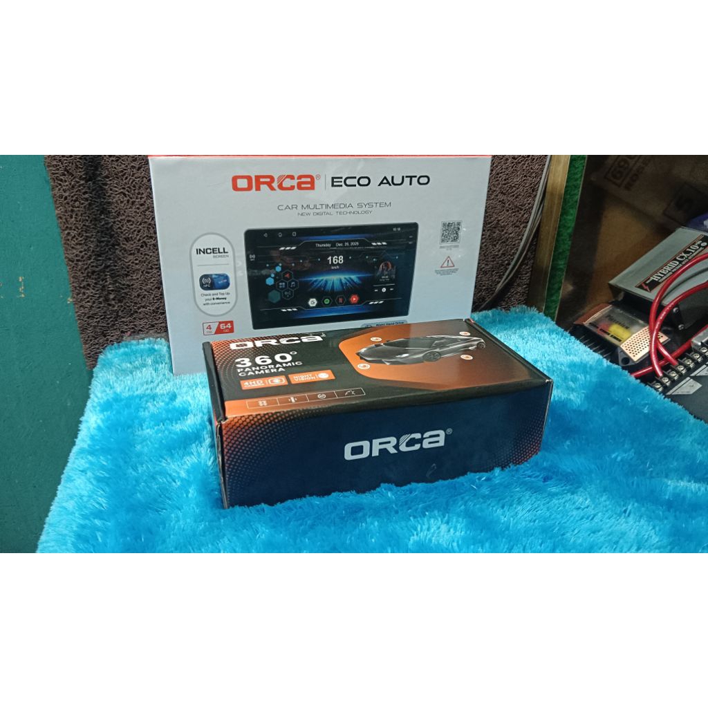 paketan head unit plus kamera 360