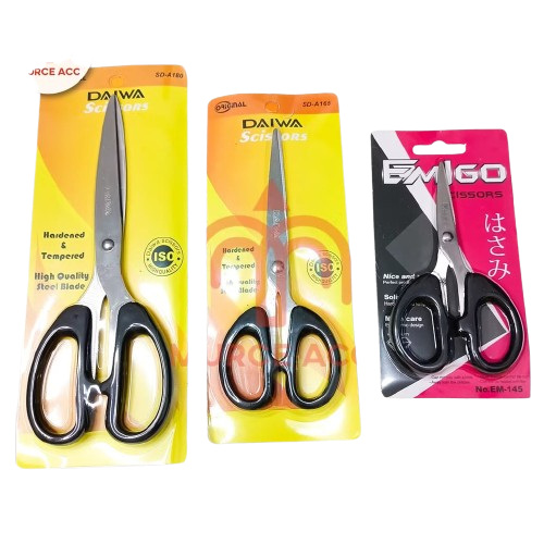 Gunting Kertas Emigo Daiwa Besar Sedang Kecil