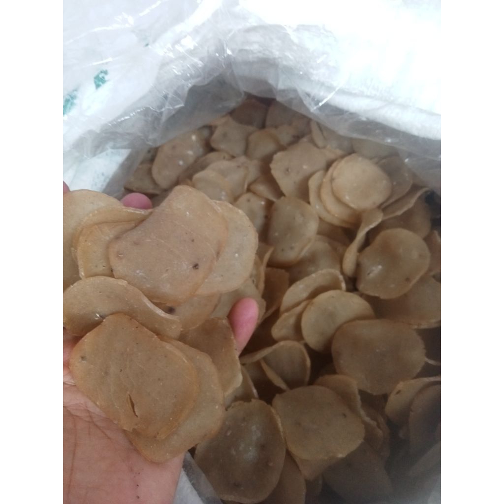 

Rambak Bawang Gurih Renyah -Camilan khas Nusantara -oleh oleh kemasan 1kg