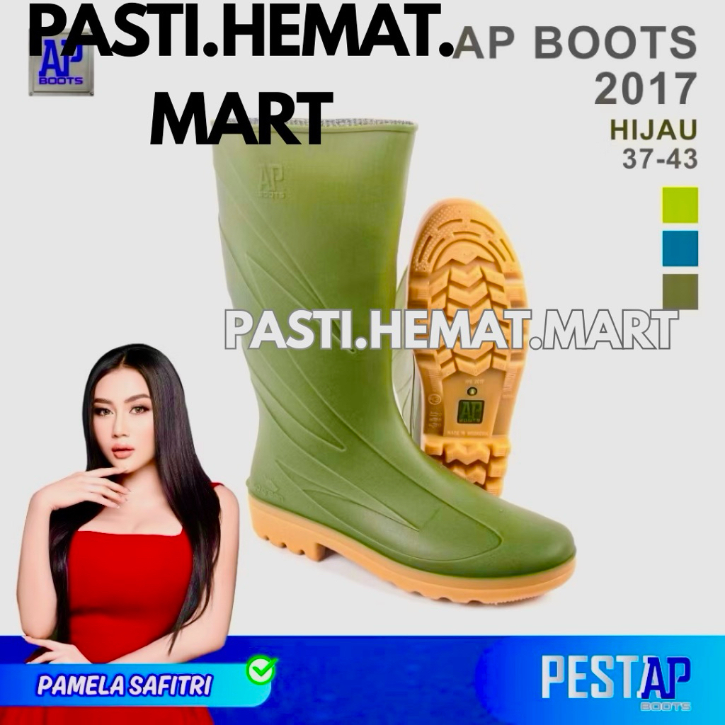 Sepatu Boat AP 2017 ORIGINAL | AP Boots 2017 Go Green