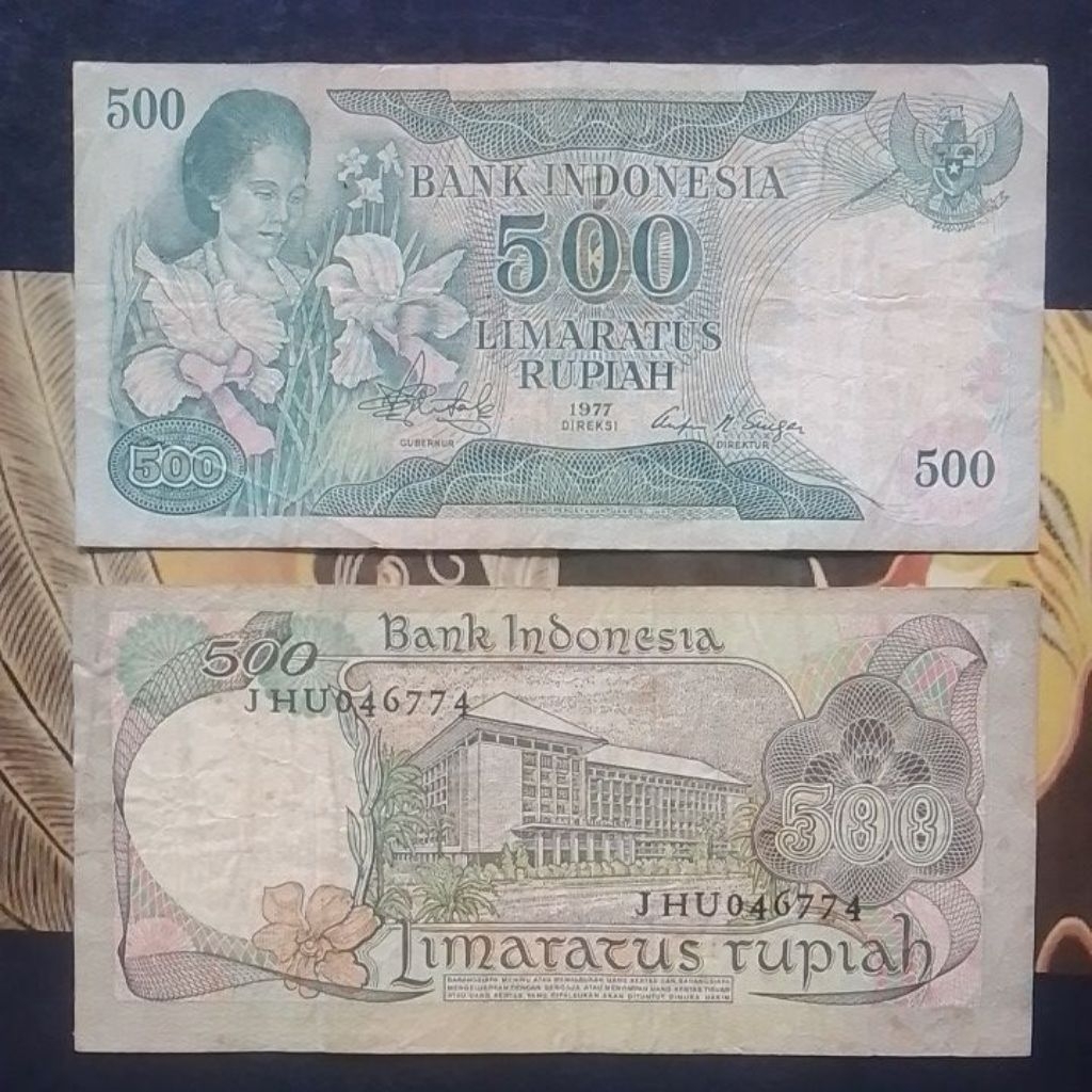 UANG KUNO 500 RUPIAH KONDE TAHUN 1977