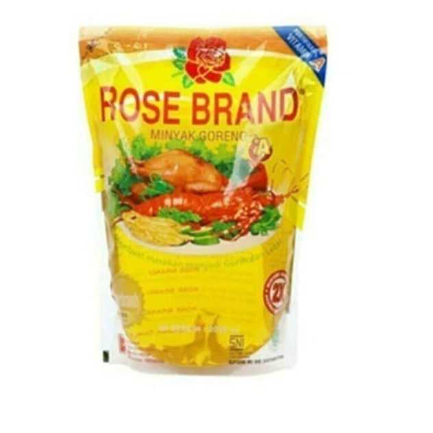 

rose brand minyak goreng refill 2000ml