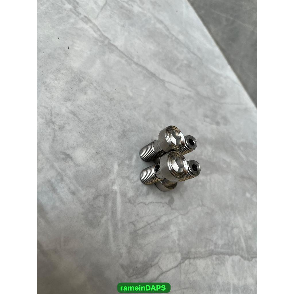 baut banjo/ baut selang rem L Drat 14 ( stainlist )