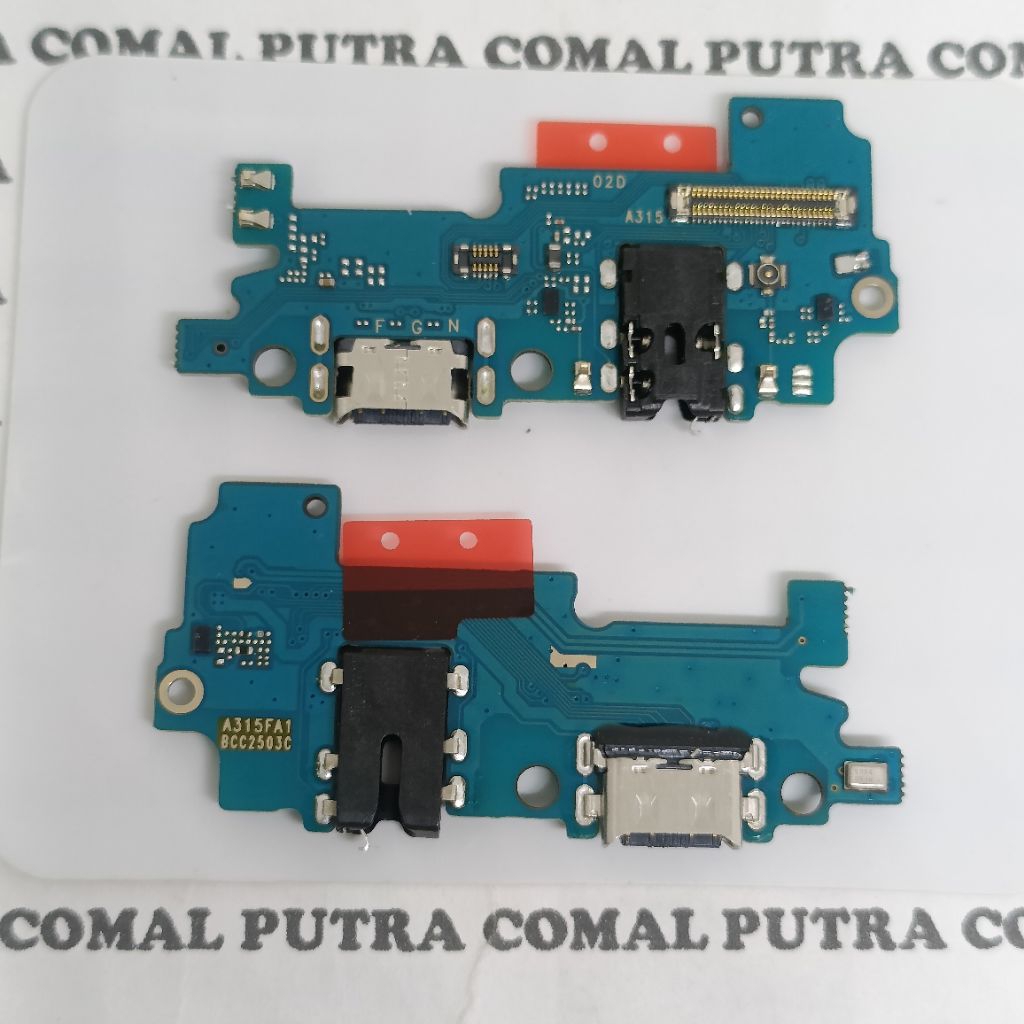 SAMSUNG A31 ORIGINAL PAPAN BOARD FLEXIBLE FLEXIBEL FLEKSIBEL PCB KONEKTOR CONEKTOR MIK MIC PORT USB 