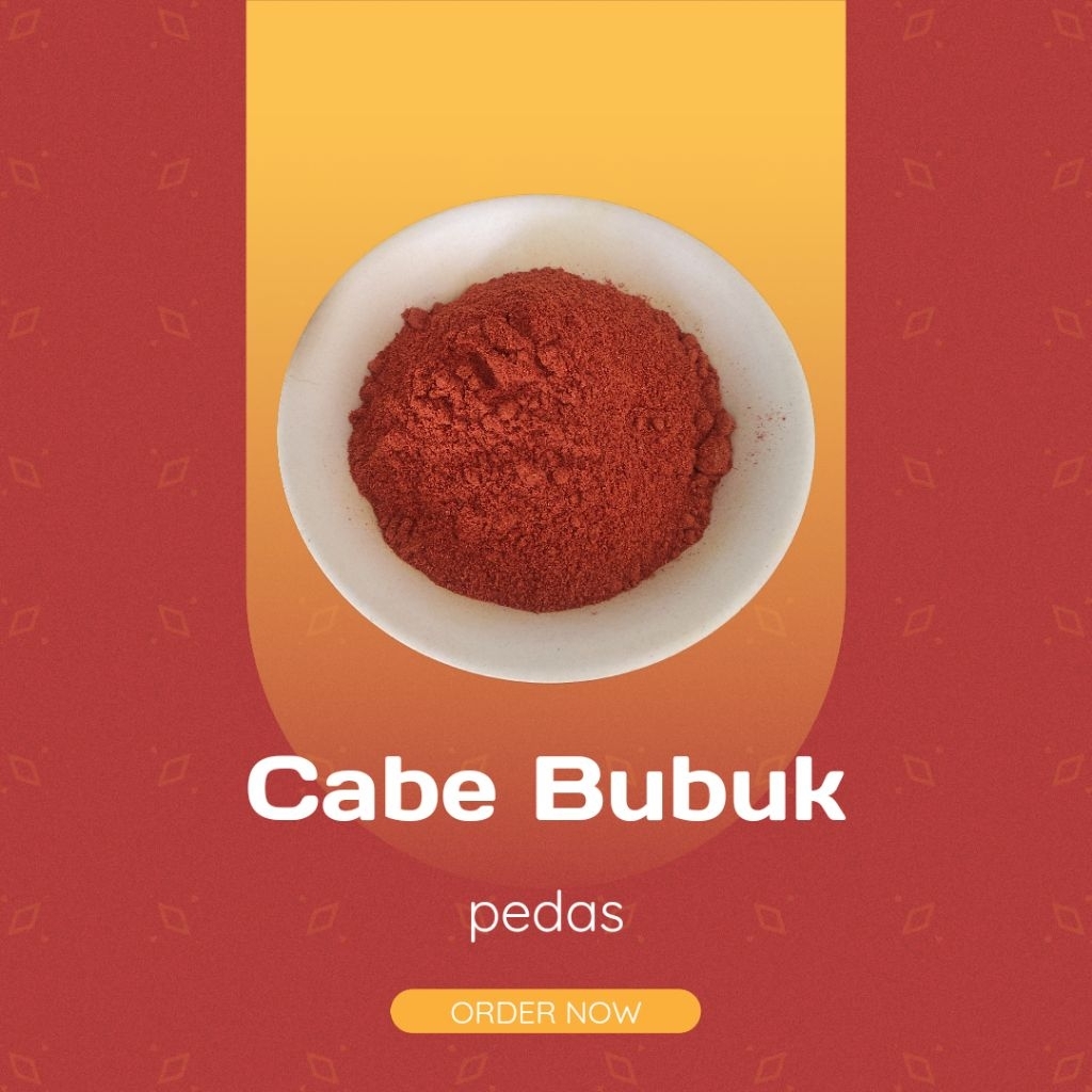 Cabe bubuk halus