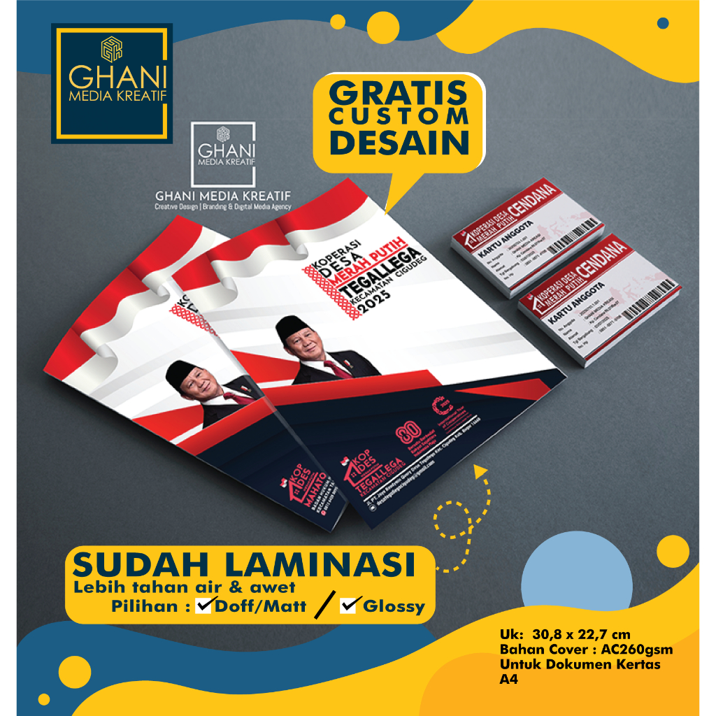 MAP KOPERASI MERAH PUTIH - CUSTOM MAP DOKUMEN