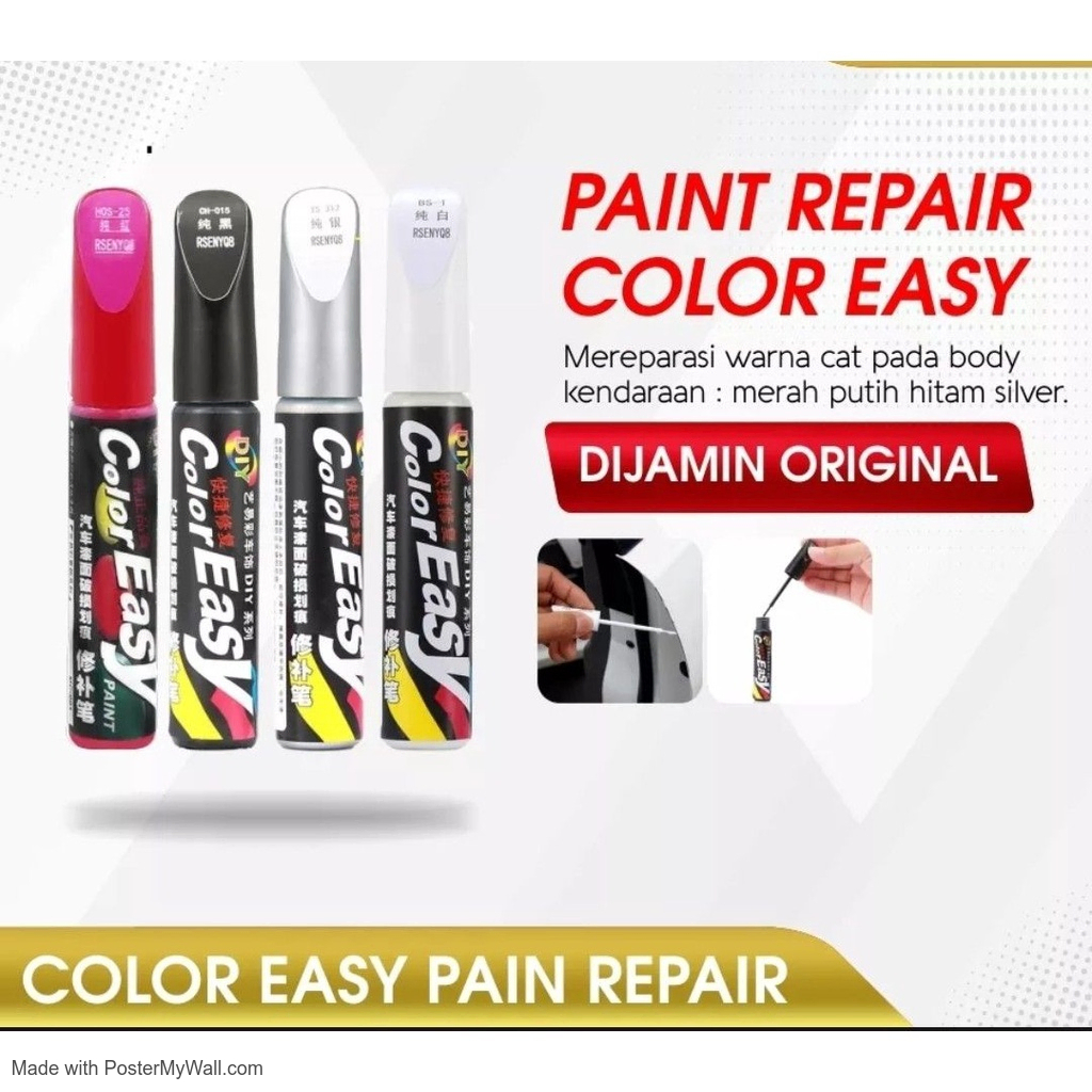 Color Easy Cat Spidol Permanen Penghilang Lecet Pada Mobil&Motor