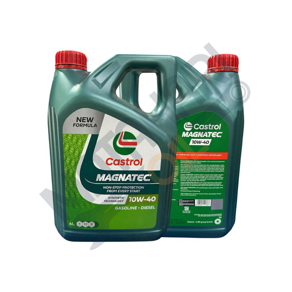 ORIGINAL CASTROL MAGNATEC / 10W-40 / OLI MESIN / 4L