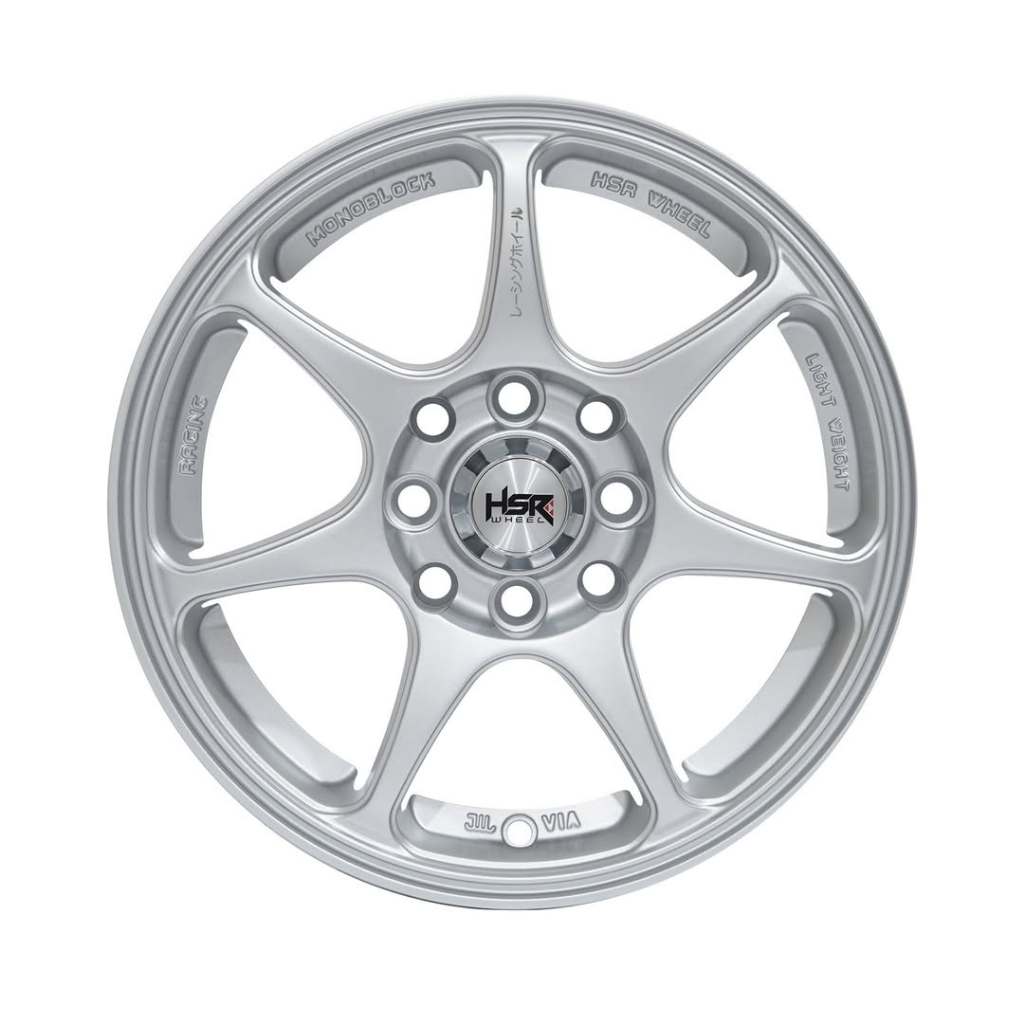 Hsr Wheel - Velg Hsr Sebunsuta R14 H4X100 Silver