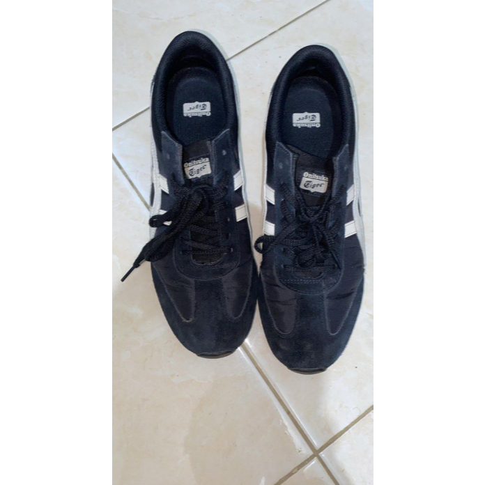Sepatu Onitsuka Tiger California 78 Original Hitam/Oatmeal Size 44.5 - Second Like New