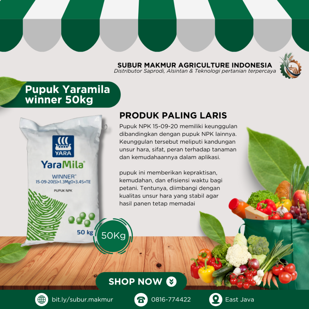 Pupuk Yaramila winner 50kg