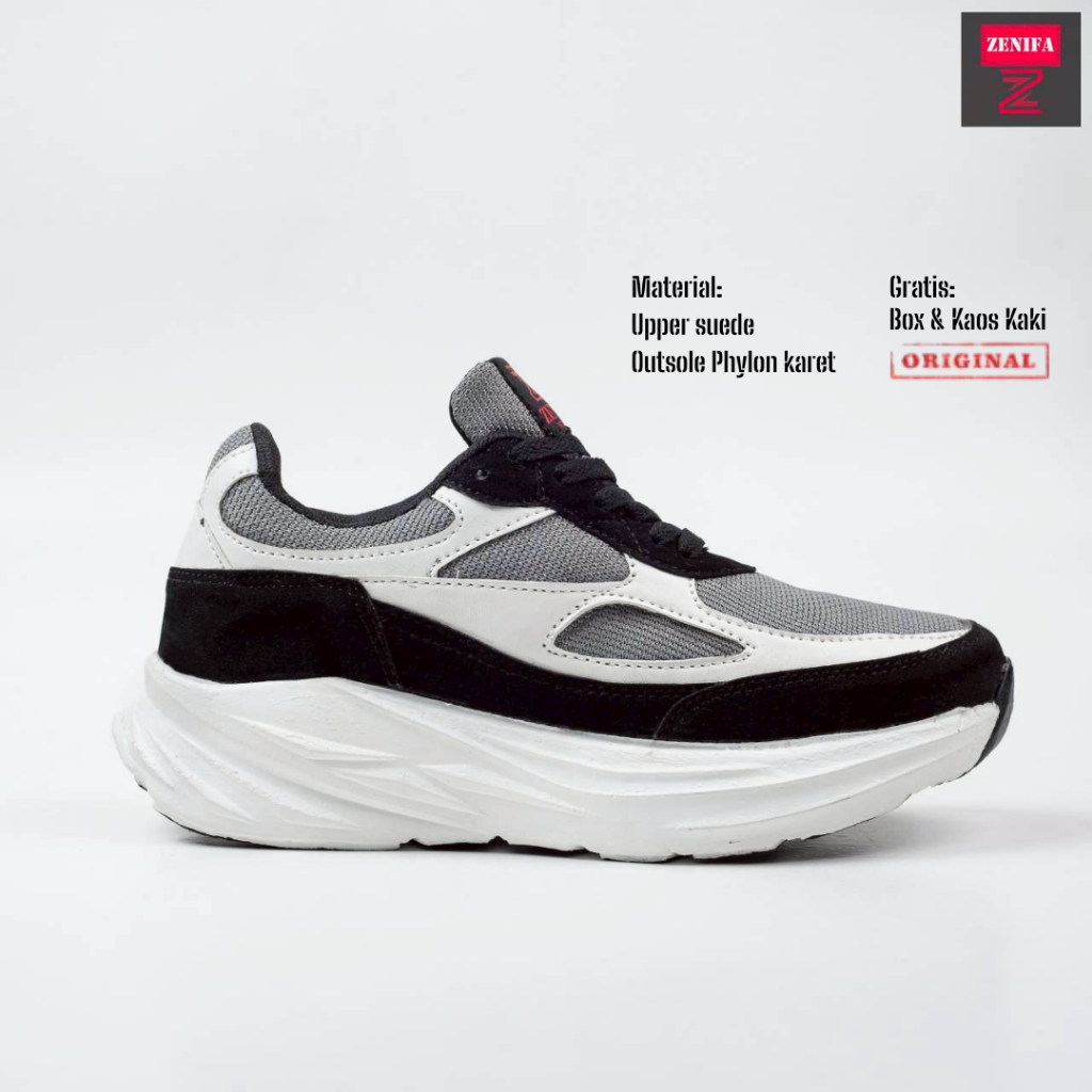 Zenifa - Sepatu Sneakers Pria Model Terbaru Sepatu Sneakers Pria Kualitas Lokal Modis Kekinian
