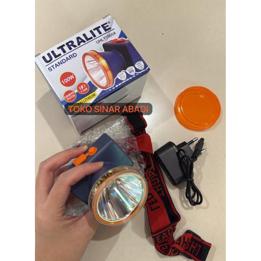 Senter Kepala ULTRALITE 100Watt