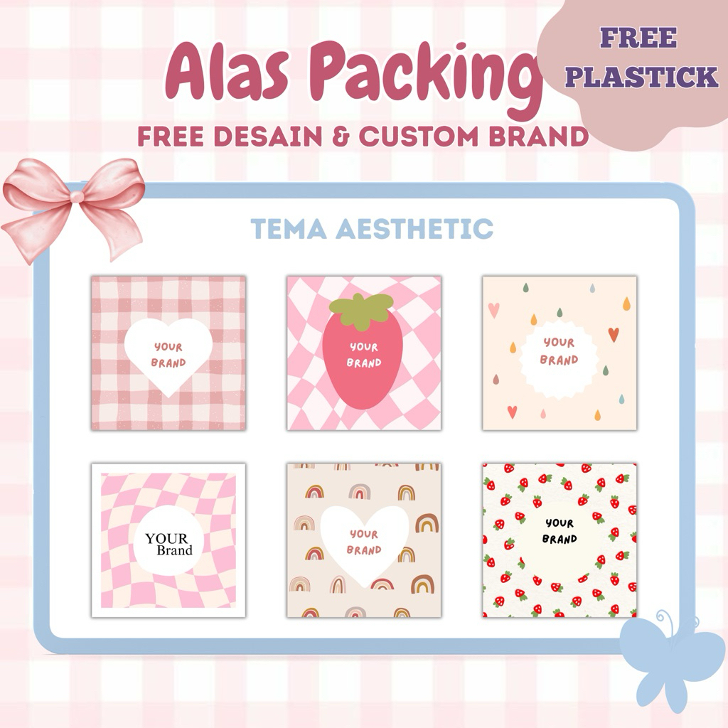 {FREE PLASTIK}ALAS PACKING//ALAS GELANG ACCESORIES//ALAS CINCIN//CUSTOM