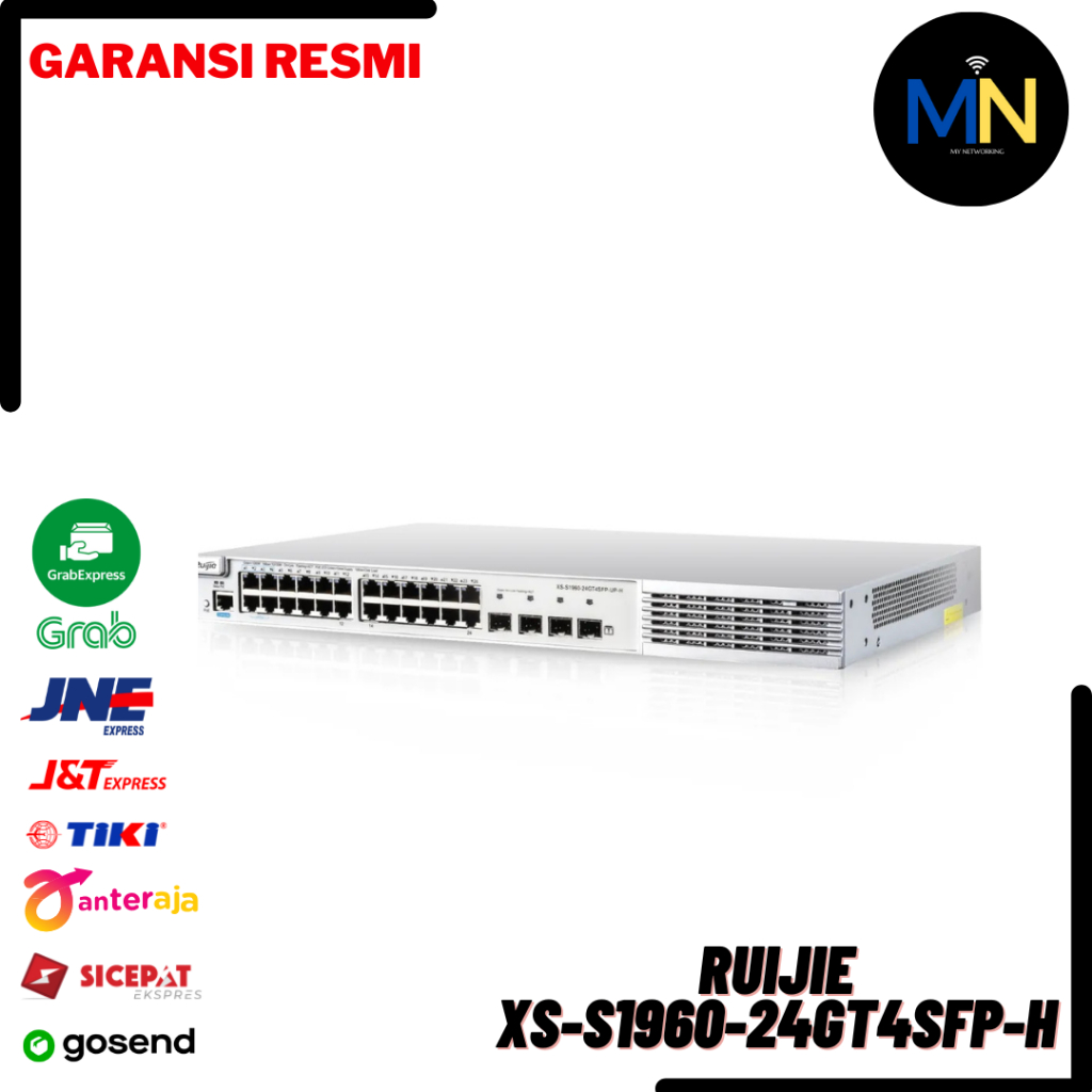 RUIJIE XS-S1960-24GT4SFP-H , 24 Port Gigabit 4 SFP Switch Managed