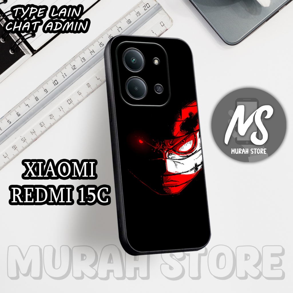 Softcase Karet REDMI 15C /MS2/Motif ANIME/Case Hp REDMI 15C/Silikon REDMI 15C