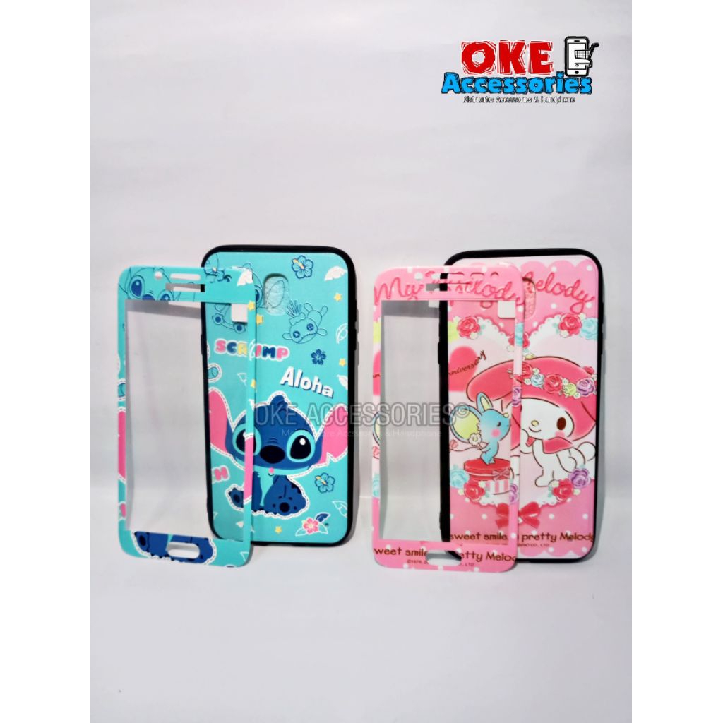 Case Gambar+Tempered Glass (1 Set) Samsung J5 Pro