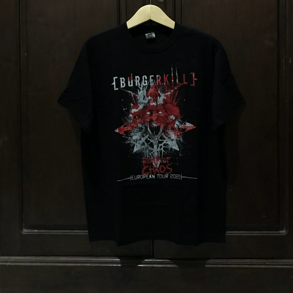 Tshirt Burgerkill - Roar Of Chaos European Tour 2022