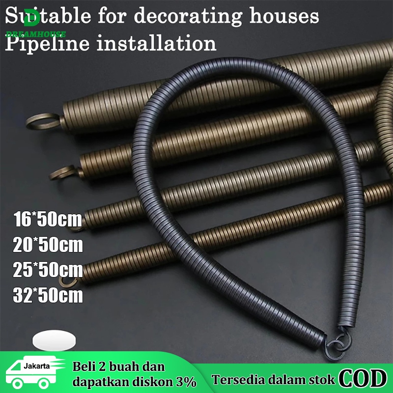 4pcs 16/20/25/32mm Penekuk Pipa PVC Conduit/Bending Spring Pipe/Penekuk pipa listrik