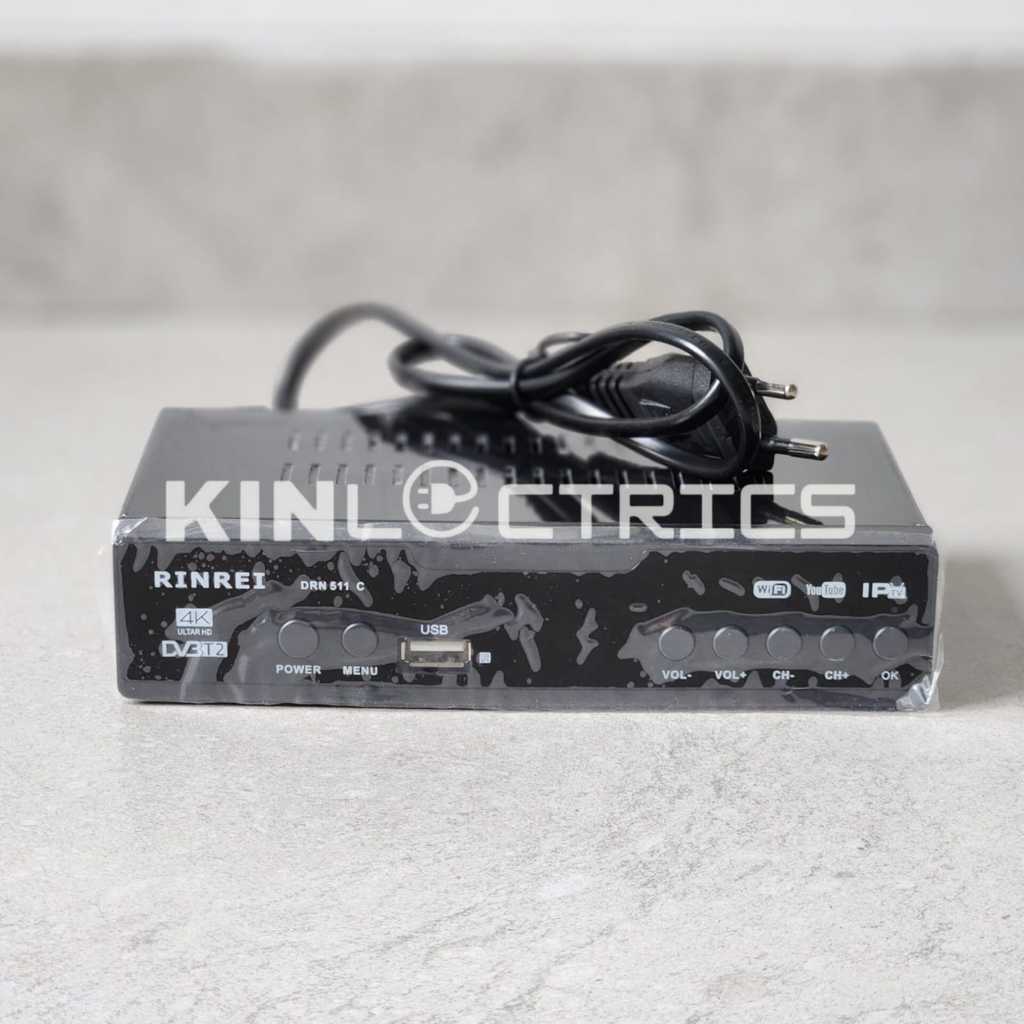 KINLECTRICS Set Top Box TV Digital 511 STB Rinrei DRN-511 DVBT2 - STB