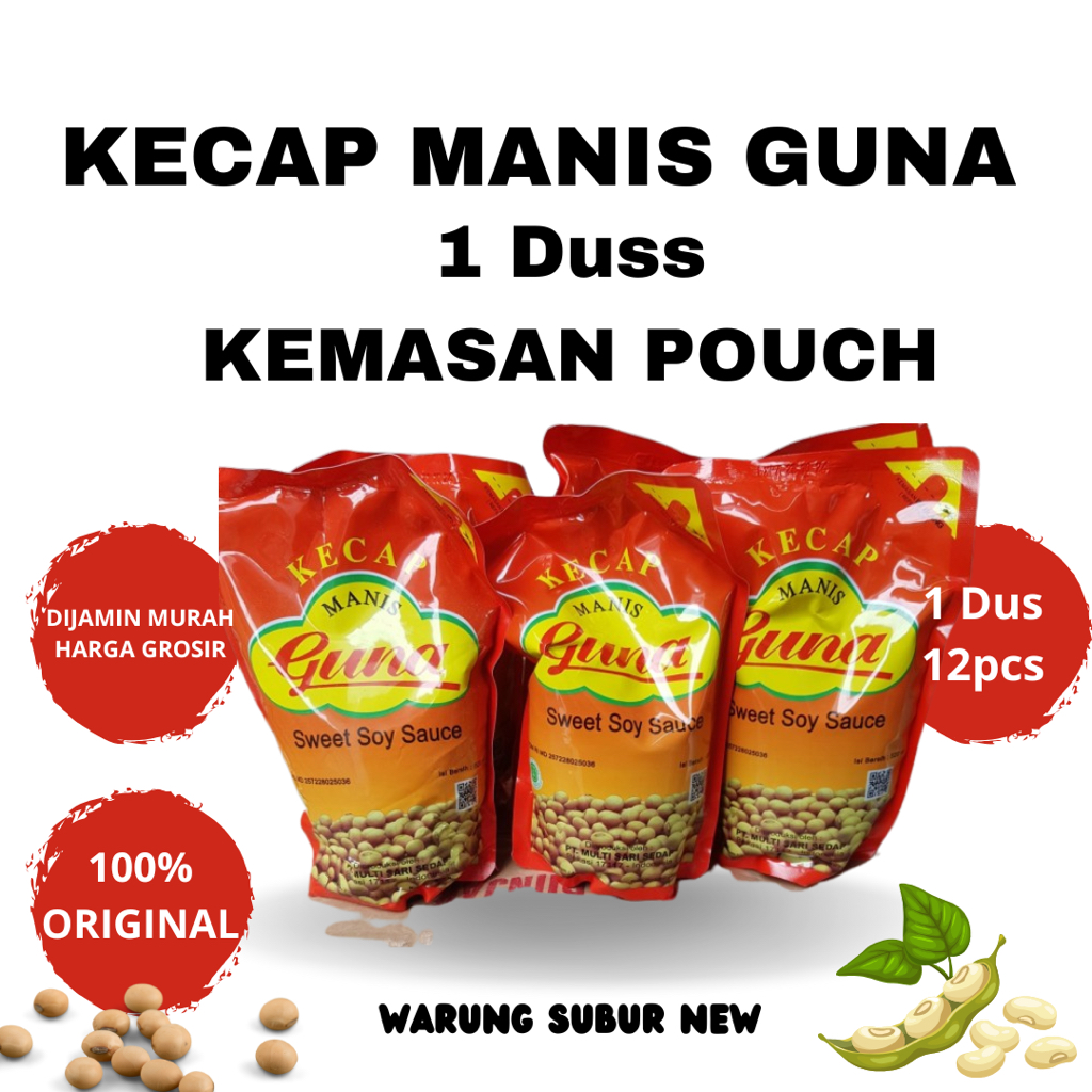 

Guna Sari Kecap Sedap 1 Dus Isi 12 Pcs