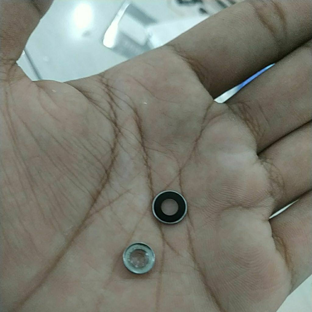 kaca kamera plus kaca flash bekas redmi note 5a