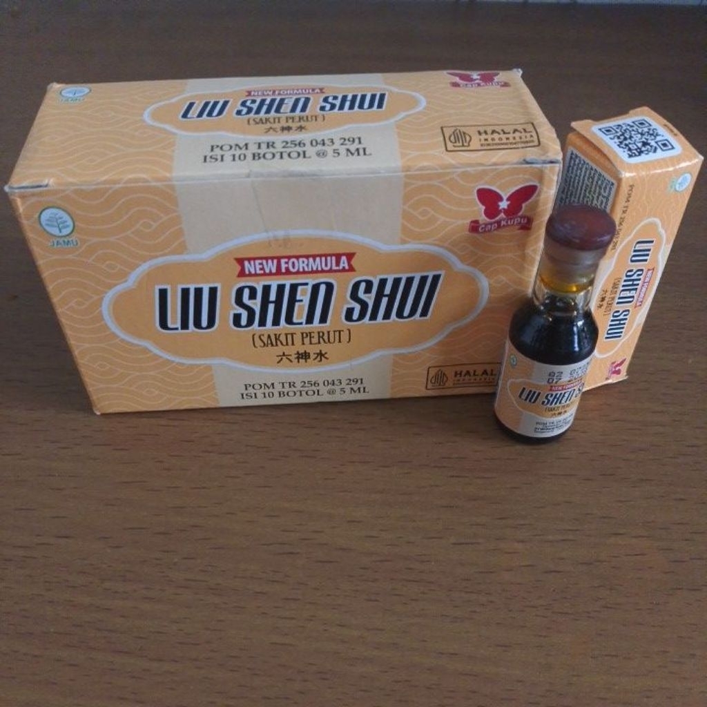 Liu Shen Shui 10 botol @ 5 ml - Obat Sakit Perut