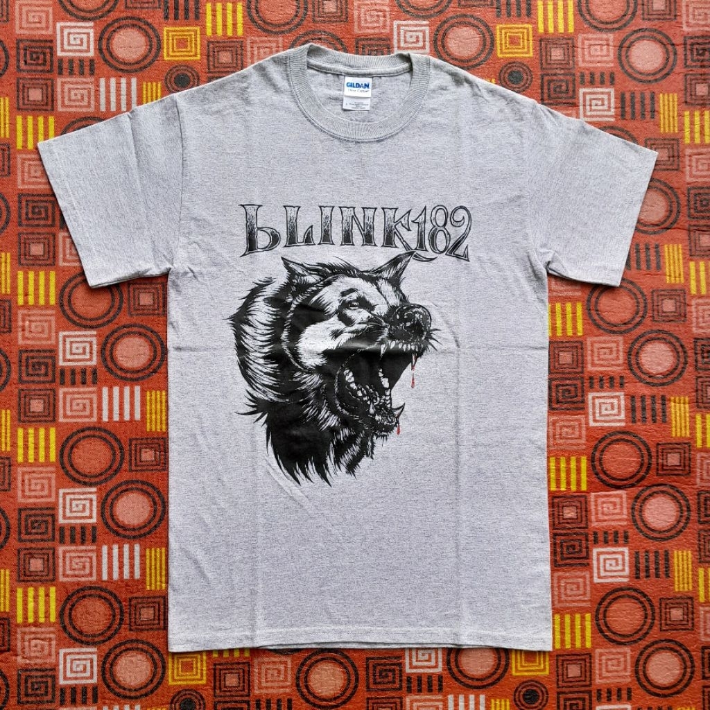 KAOS T-SHIRT BAND BLINK 182 - DOGS EATING DOGS | SECOND | GILDAN ULTRA