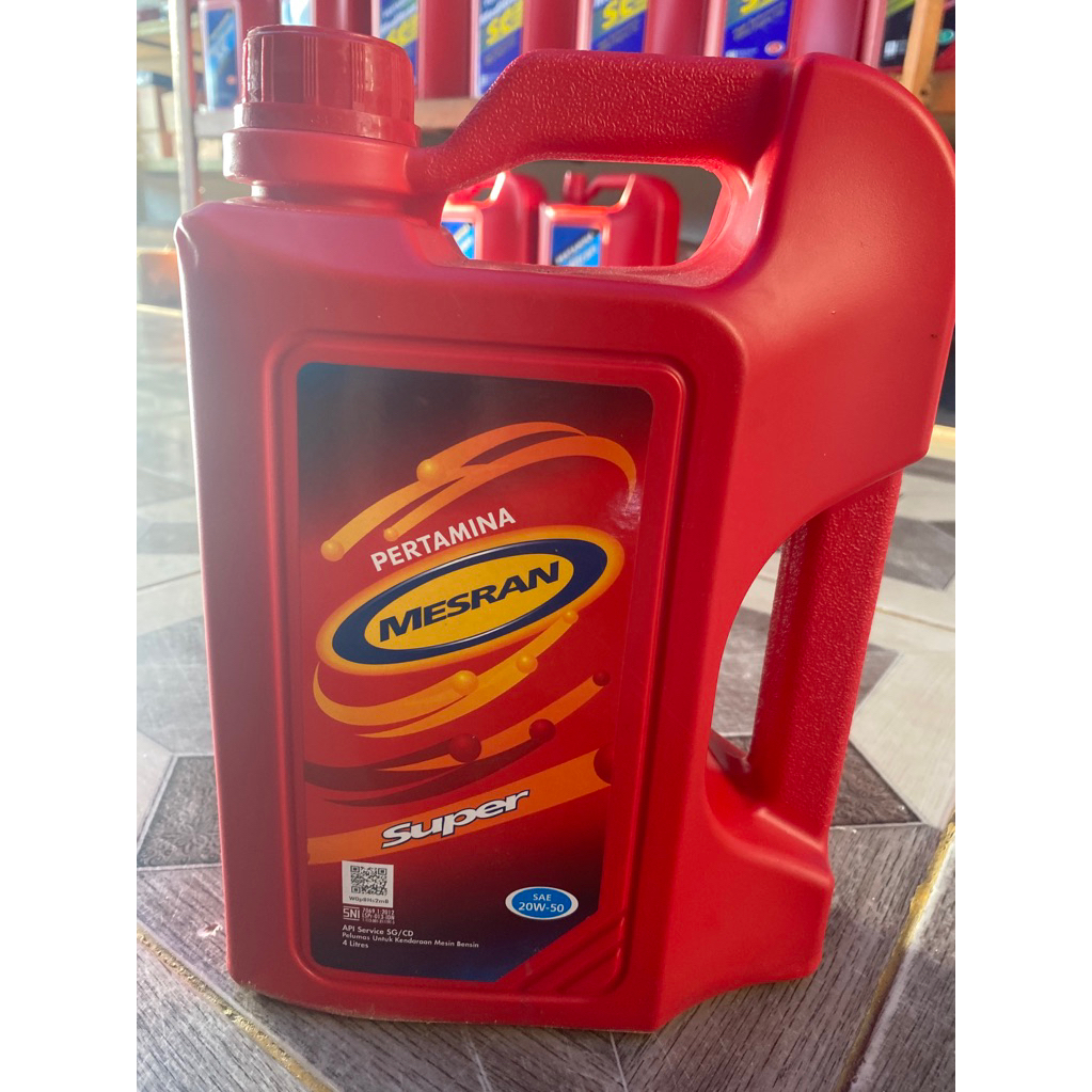 oli mesran super 4 liter