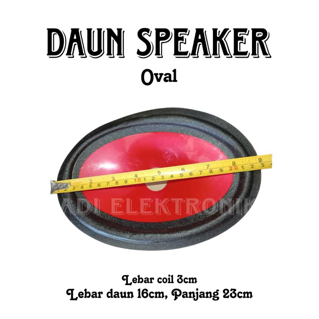 DAUN SPEAKER OVAL
