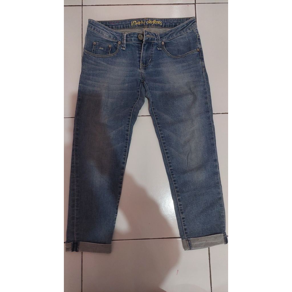preloved celana jeans brand ninety degrees - 09